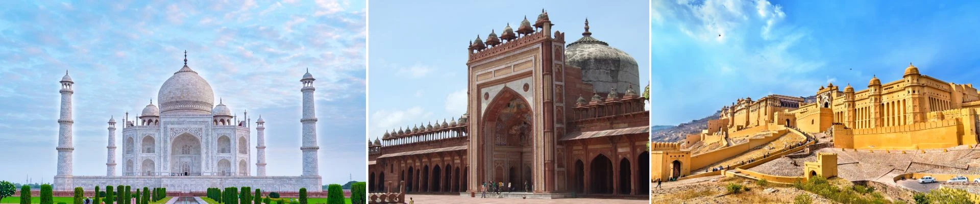 Agra, Fatehpur Sikri, Jaipur Tour